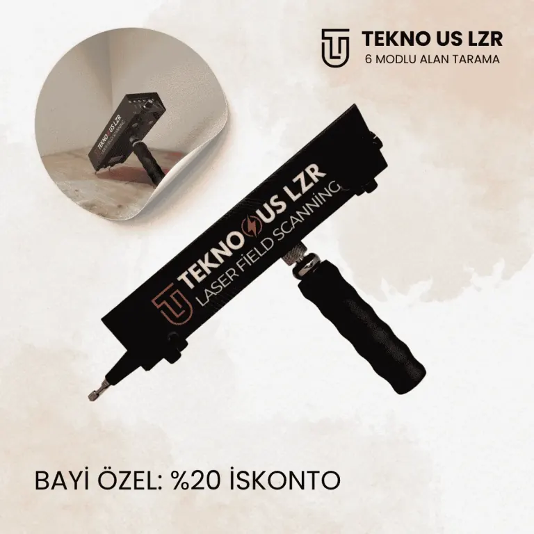 Çanakkale TEKNO US LZR lazerli alan tarama